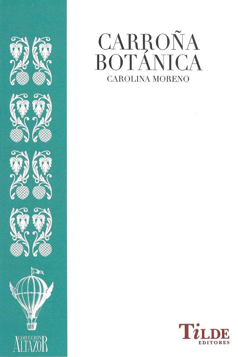 Portada del libro Carroña Botánica